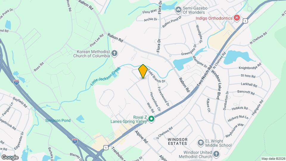 211 Horseshoe Cir Map and Location Details