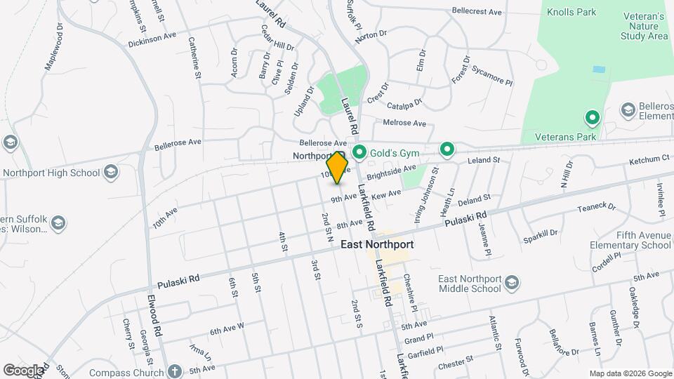 907 1st St Map and Location Details