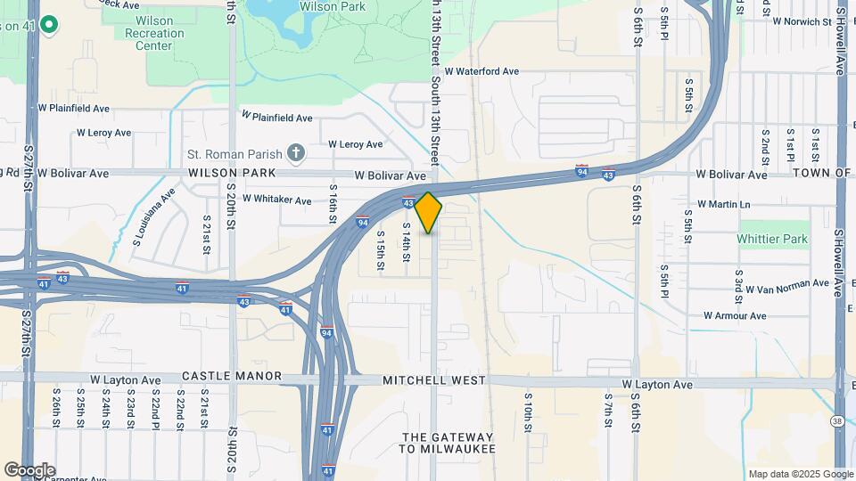 4423 South 13th Street-Unit -4423 Map and Location Details