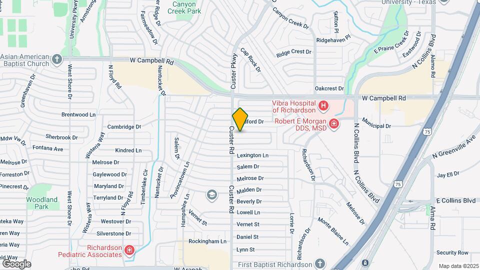 427 Cambridge Dr Map and Location Details