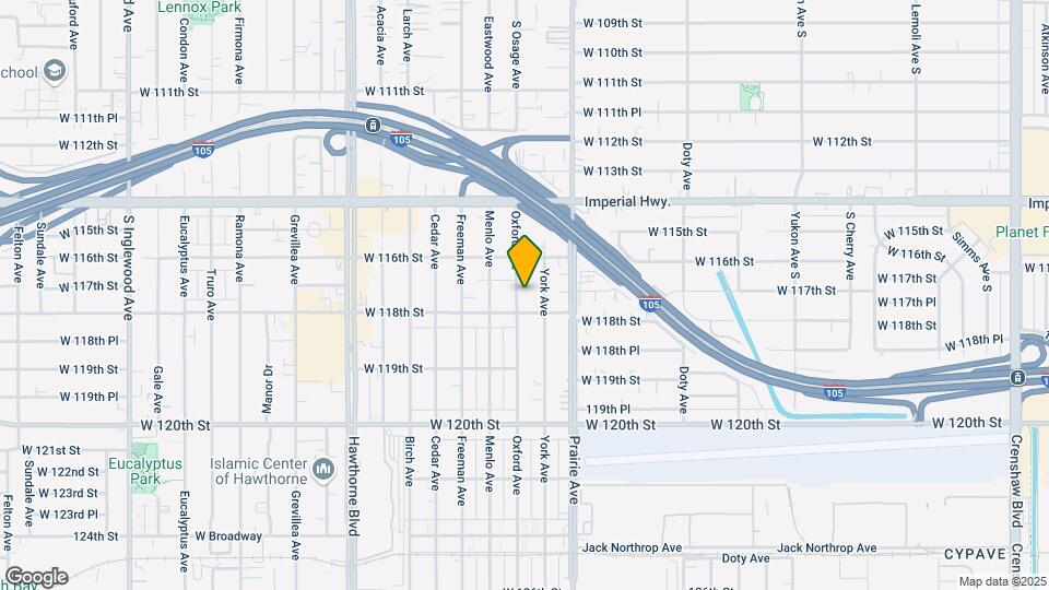 11708 Oxford Ave Map and Location Details