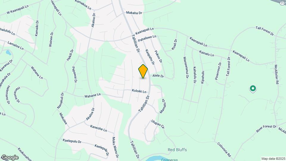 119 N Kanaio Dr Map and Location Details