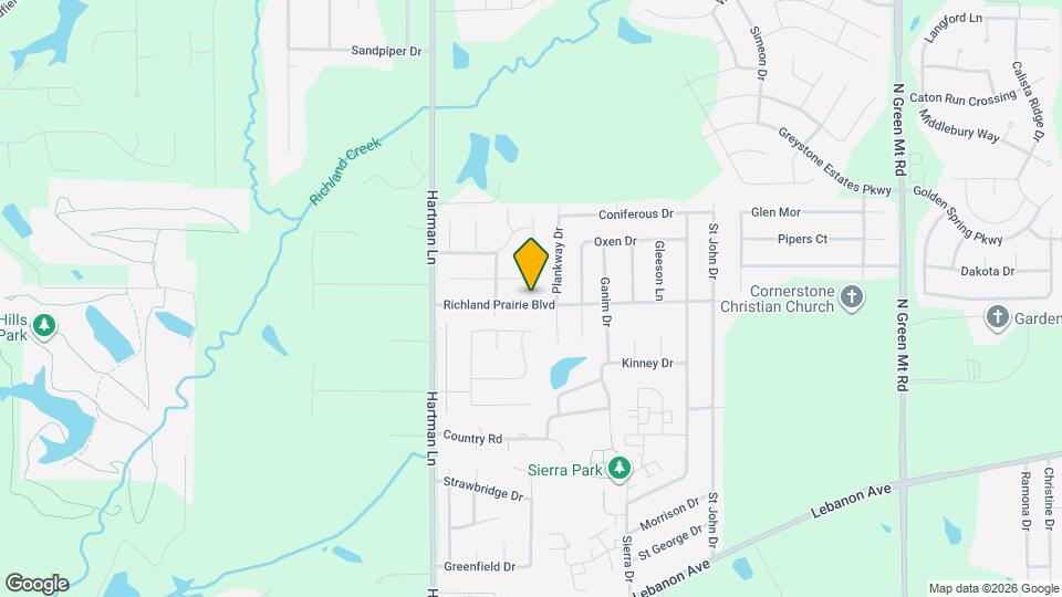 2315 Richland Prairie Blvd Map and Location Details