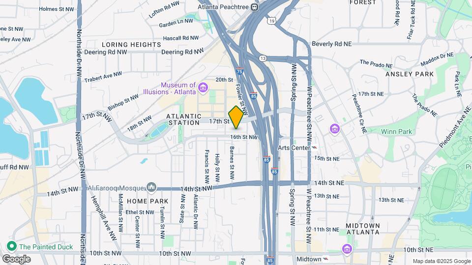 205 16th St NW Map and Location Details