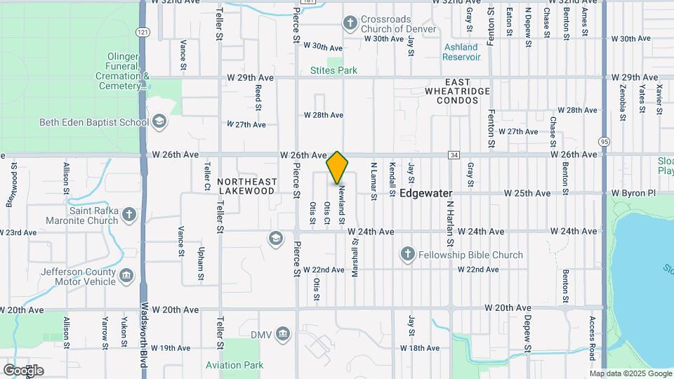 2469 Newland St Map and Location Details