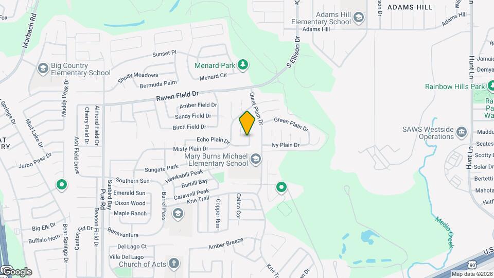 2949 Moss Plain Dr Map and Location Details