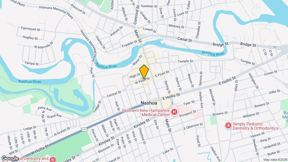 97 W Pearl St Map and Location Details