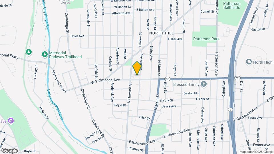 25 E Tallmadge Ave Map and Location Details