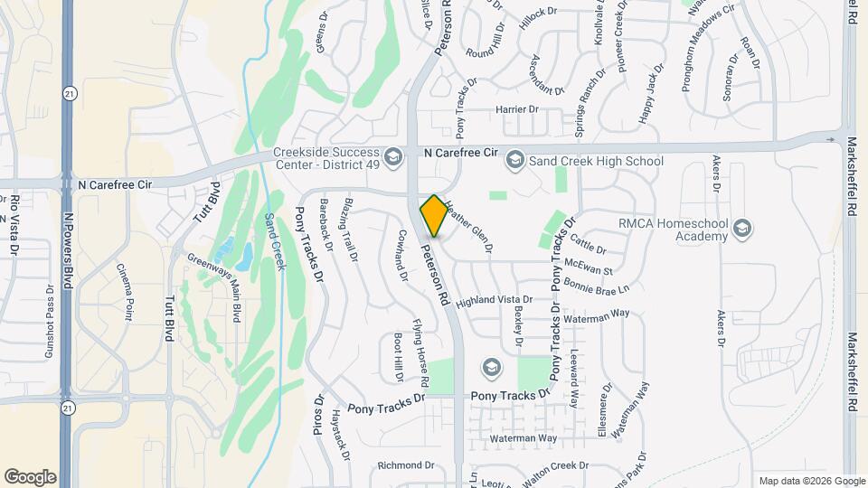 6742 McEwan St Map and Location Details