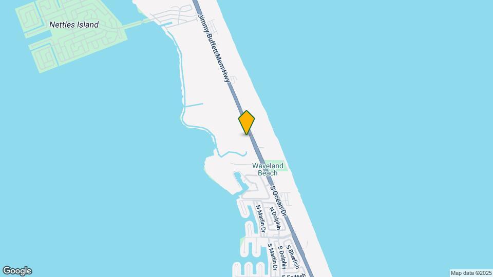 10187 S Ocean Dr Map and Location Details