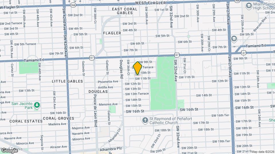 3551 SW 11th St Map and Location Details