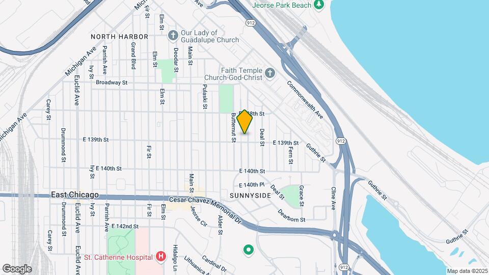 3830 Catalpa St Map and Location Details