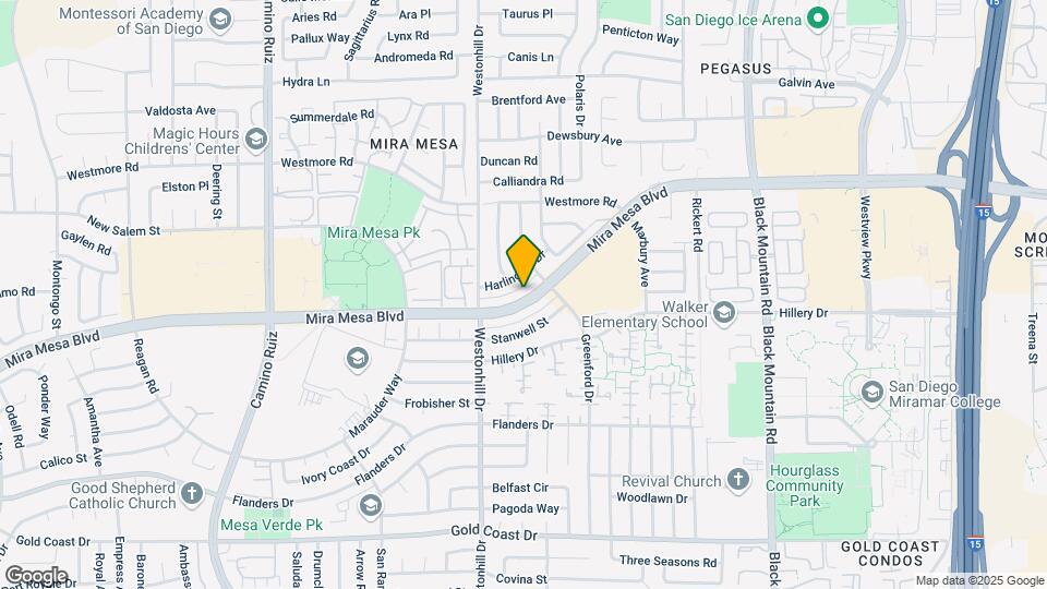 8840 Mira Mesa Blvd Mapa y Detalles de la Ubicación