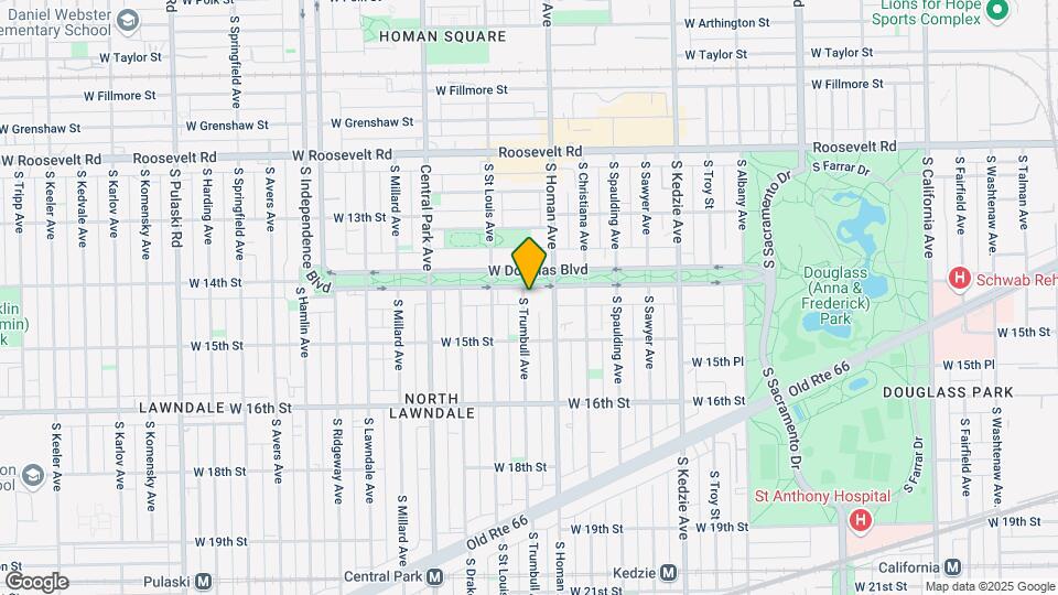 3425 W Douglas Blvd Map and Location Details