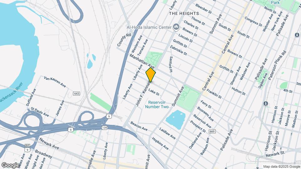 3256 John F Kennedy Blvd, Unit 2 Map and Location Details