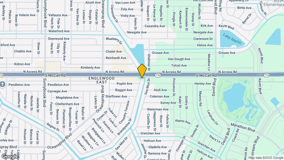 6956 Brandywine Dr Mapa y Detalles de la Ubicación