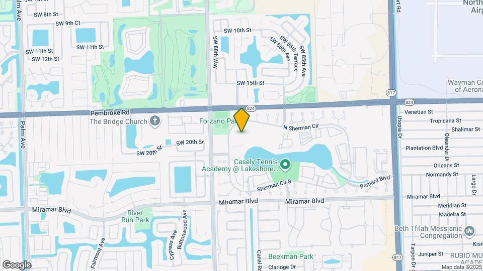 8740 N Sherman Cir, Unit 408 Map and Location Details