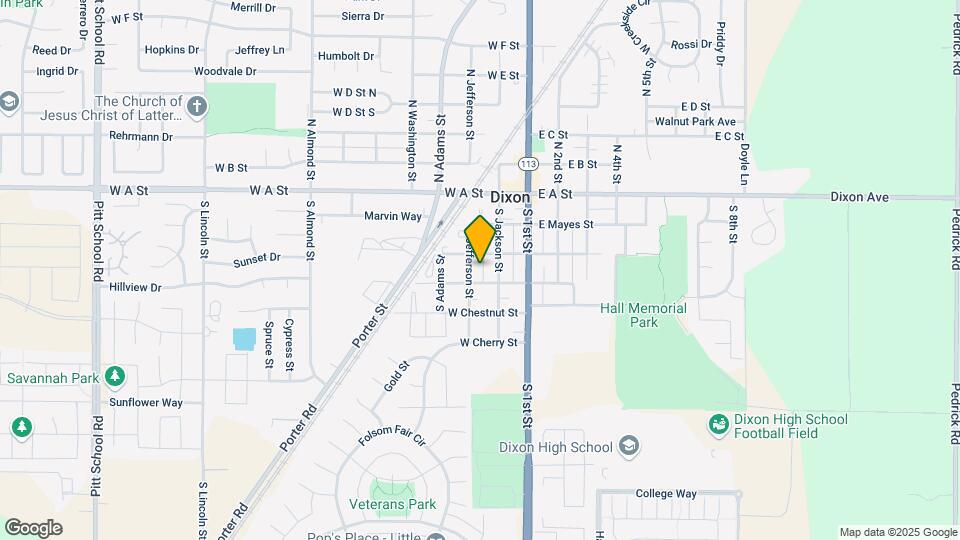 331 S Jefferson St Map and Location Details