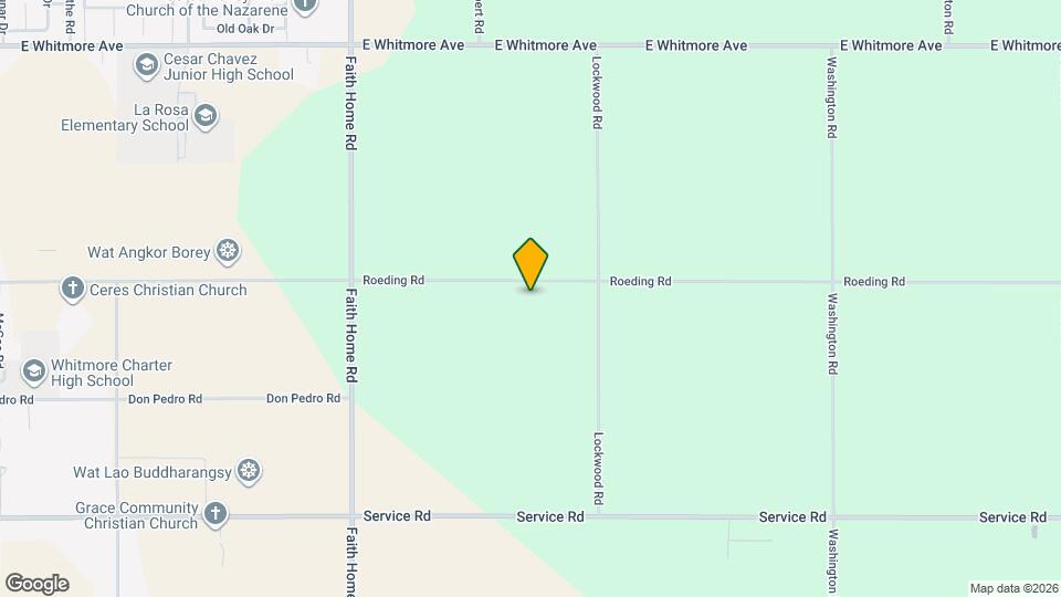 4418 Roeding Rd Map and Location Details