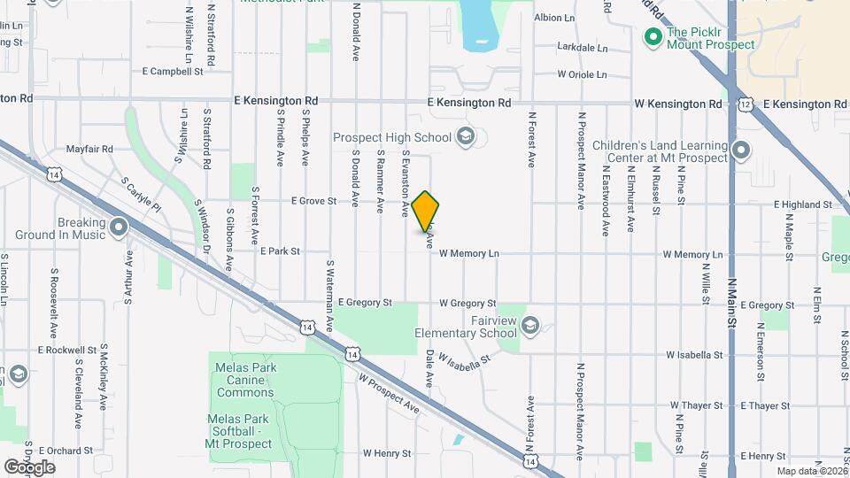 432 S Dale Ave Mapa y Detalles de la Ubicación