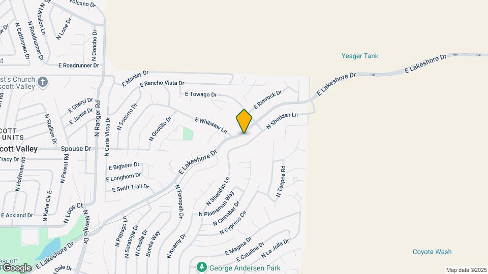 9631 E Lakeshore Dr Map and Location Details