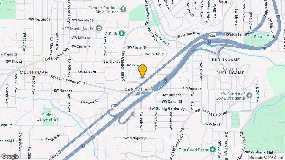 8040 SW 19th Ave Map and Location Details