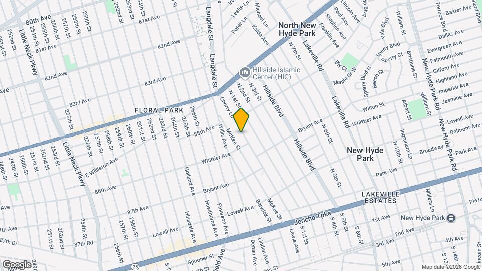 206 Cherry Ln Map and Location Details