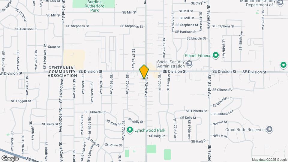 2621 SE 174th Ave Map and Location Details