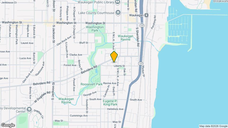 314 Liberty St Map and Location Details