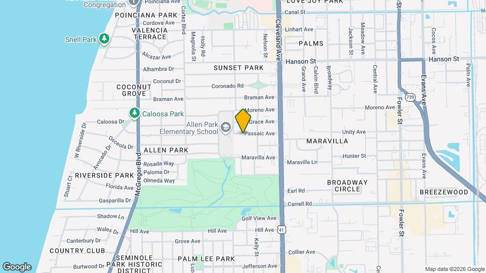 1834 Passaic Ave Mapa y Detalles de la Ubicación