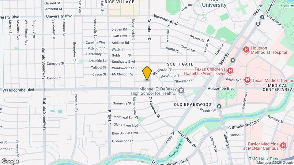 2307 Sheridan St Map and Location Details