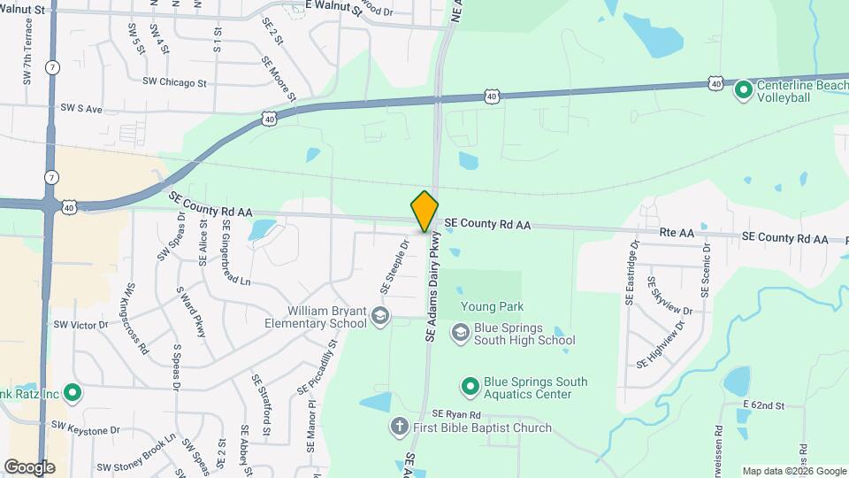 610 SE Steeple Ln Map and Location Details