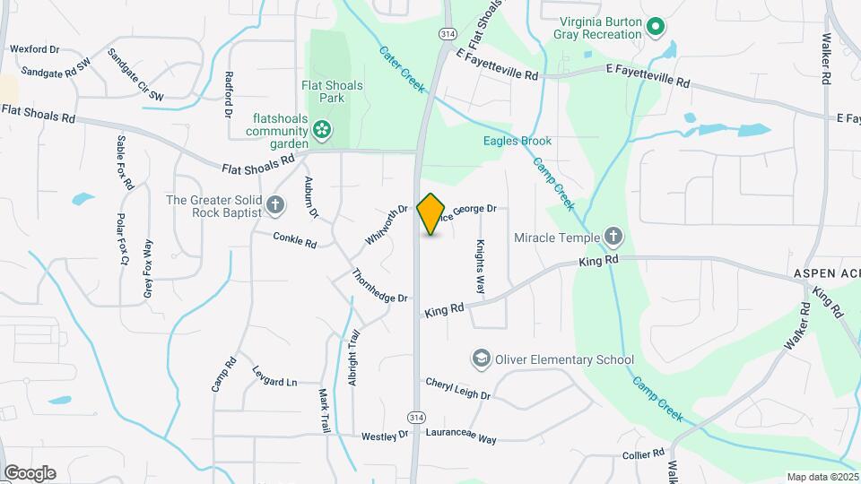 6322 W Fayetteville Rd Map and Location Details