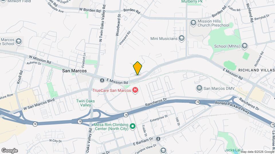363 Mission Villas Rd Map and Location Details