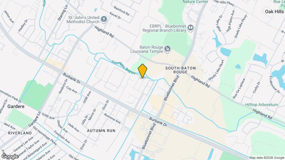 202 Springhaven Dr Map and Location Details