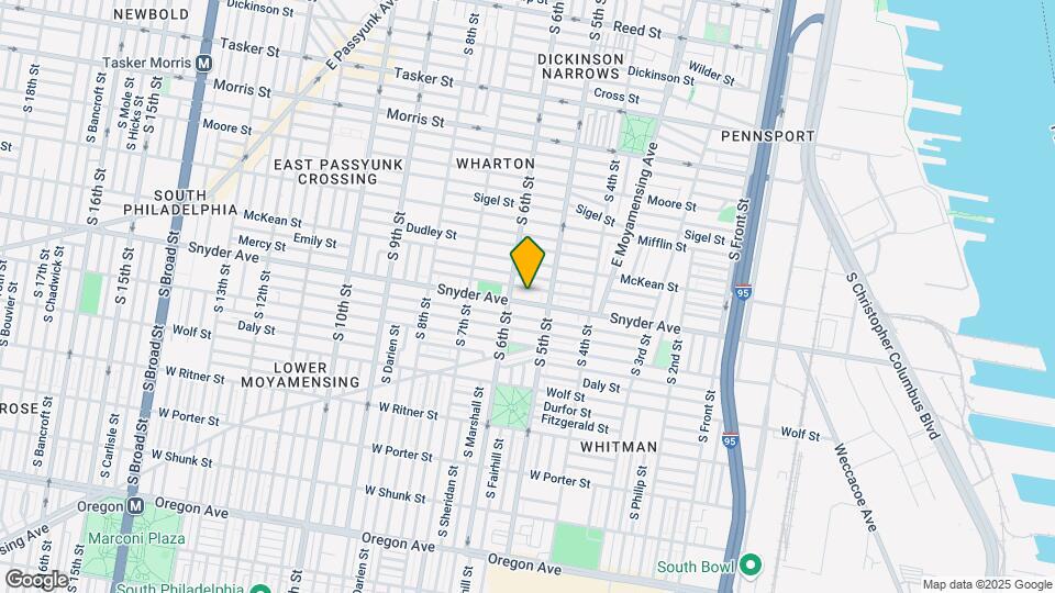 525-527 Snyder Ave Mapa y Detalles de la Ubicación