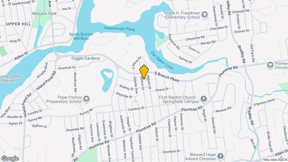 257 Winton St Map and Location Details