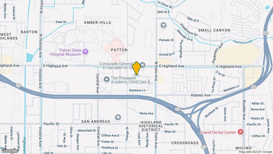 3485 21st St Map and Location Details