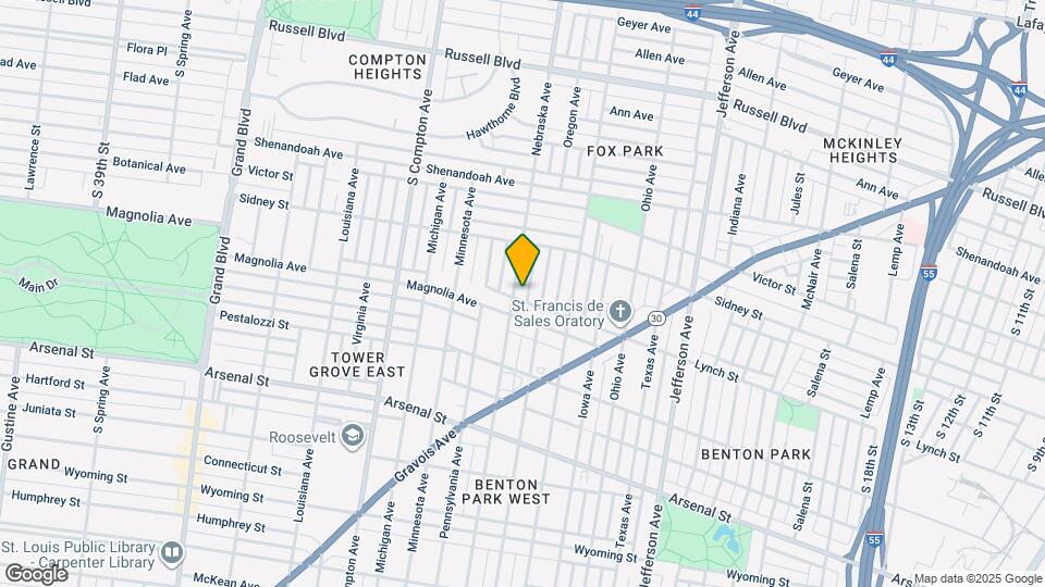 2664 Nebraska Ave, Unit 2F Map and Location Details