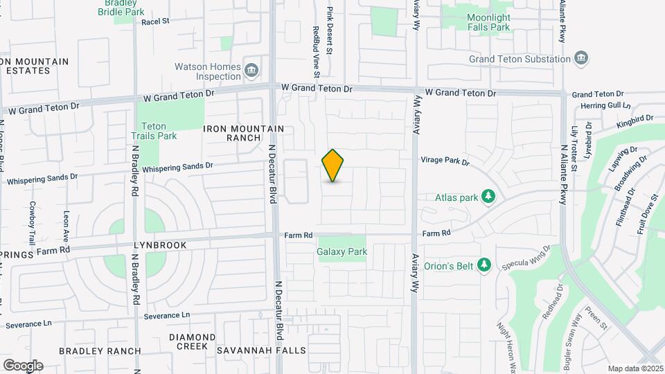 4531 Meteora Ledge Ave, Unit A-416 Map and Location Details