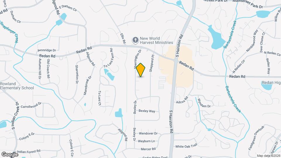 4579 Bergen Ct Map and Location Details