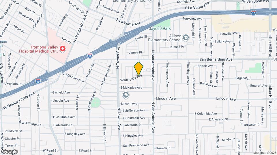 1466 N Caswell Ave Map and Location Details