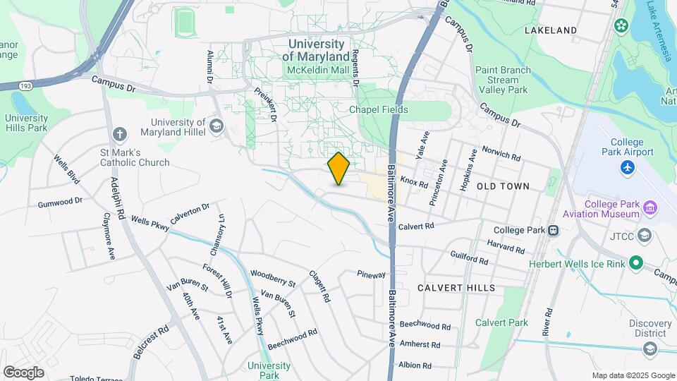 4330 Hartwick Rd, Unit 613 Map and Location Details