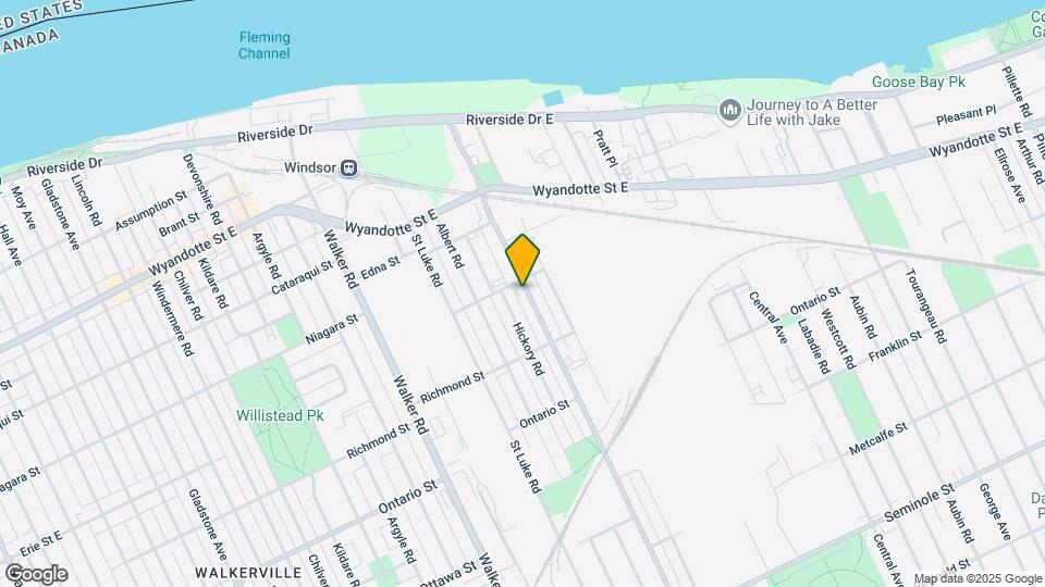 1023 Drouillard Rd Map and Location Details