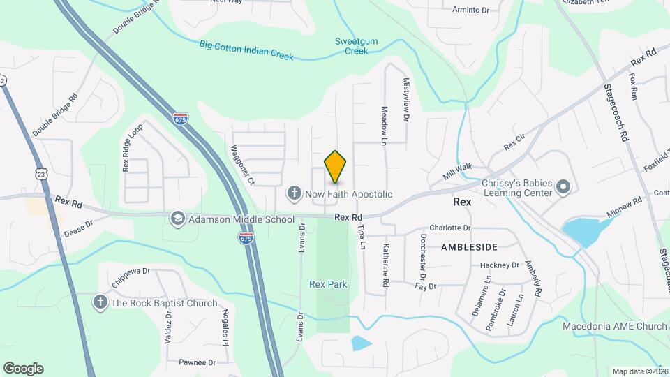 5949 Creekside Dr Map and Location Details