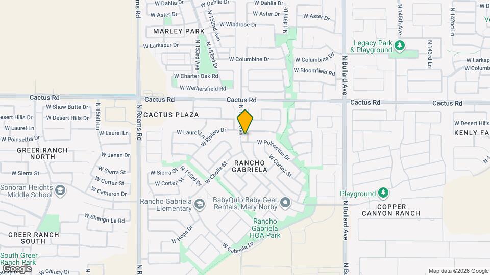 11914 N 150th Ln Map and Location Details