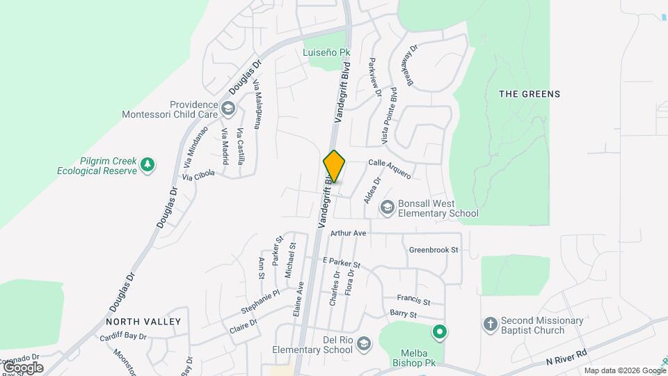 4967 Calle Arquero Map and Location Details