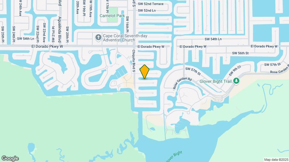 1517 SW 58th St Map and Location Details