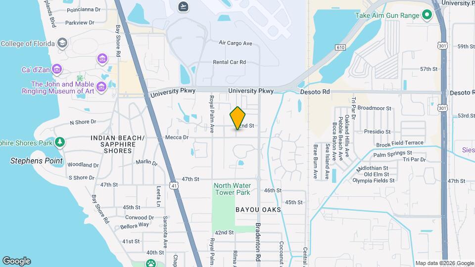 5100 Rilma Ave Map and Location Details