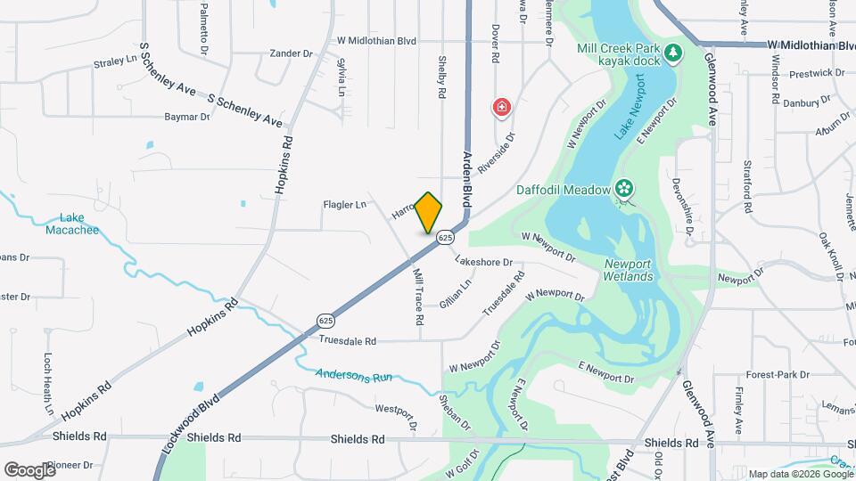 4462 Lockwood Blvd Map and Location Details